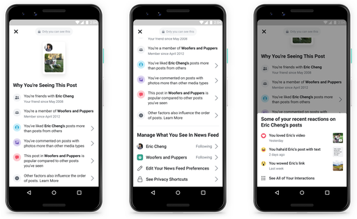 Facebook lansează o funcţie care explică de ce apar anumite postări în News Feed