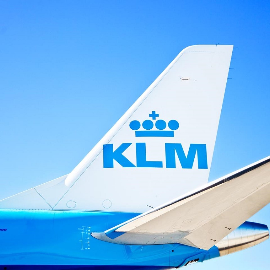 KLM anunţă că în ultimii 10 ani a redus cu 50% consumul de dioxid de carbon pe fiecare pasager
