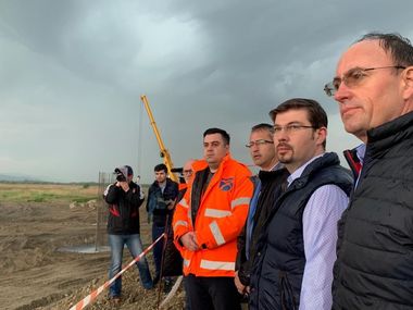 Ministrul Transporturilor: Centura Bacău este realizată în proporţie de 20%, va fi finalizată înainte de termen