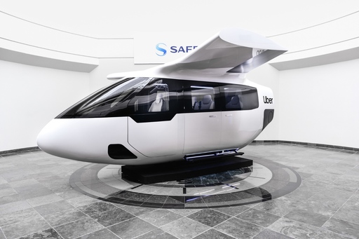 Uber a dezvăluit un nou concept de taxi aerian 
