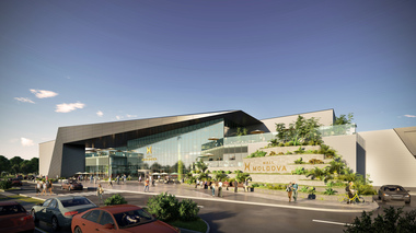 Iaşi: Au începutul lucrările la Moldova Mall, care va avea peste trei sute de magazine şi o suprafaţă închiriabilă de 100.000 de metri pătraţi. FOTO