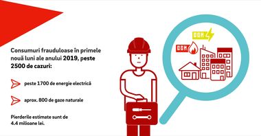 Delgaz Grid, din Grupul E.ON, anunţă că a depistat peste 2.500 de cazuri de consum fraudulos de energie şi gaze. Pierderile sunt estimate la  4,4 milioane lei

