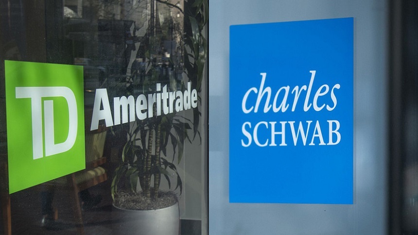 Mega tranzacţie pe piaţa de brokeraj: Charles Schwab cumpără TD Ameritrade, într-o tranzacţie evaluată la 26 de miliarde de dolari