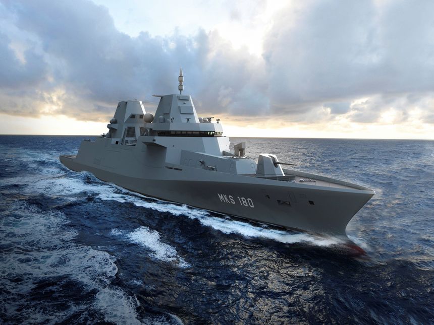 Guvernul german vrea să selecteze Damen şi Blohm + Voss pentru construirea fregatelor germane MKS180