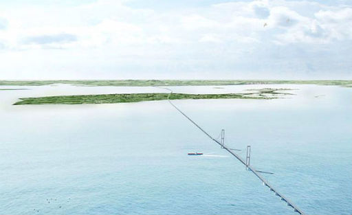 Danemarca vrea să construiscă un pod maritim între Aarhus şi Copenhaga, de 20 de miliarde de dolari 
