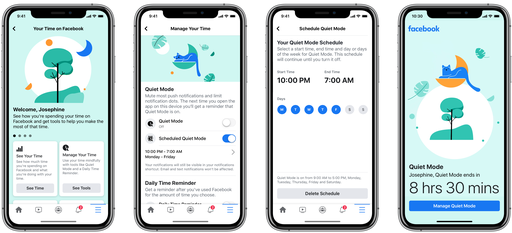 Facebook anunţă Quiet Mode