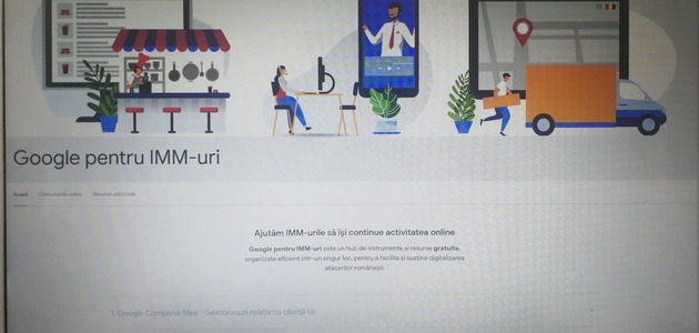 Google lansează platforma online „Google pentru IMM-uri”, cu instrumente şi consultanţă gratuite pentru întreprinderile mici şi mijlocii

