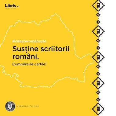 Librărie online: Volumele semnate de autorii români reprezintă anual sub 20% din vânzările de carte înregistrate. Ne alăturăm campaniei Ministerului  Culturii, ”Citeşte Româneşte”, cu peste 4.000 titluri ale scriitorilor români

