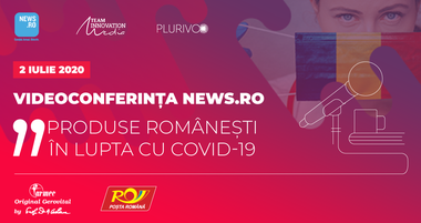 Videoconferinţa News.ro “Produse româneşti în lupta cu Covid-19” -  Grigorescu (Poşta Română) - Pandemia a făcut şi un lucru benefic, o digitalizare forţată  / CEO Farmec: Au intrat dezinfectanţi din afară, fără ca cei româneşti să fie pe piaţă - VIDEO