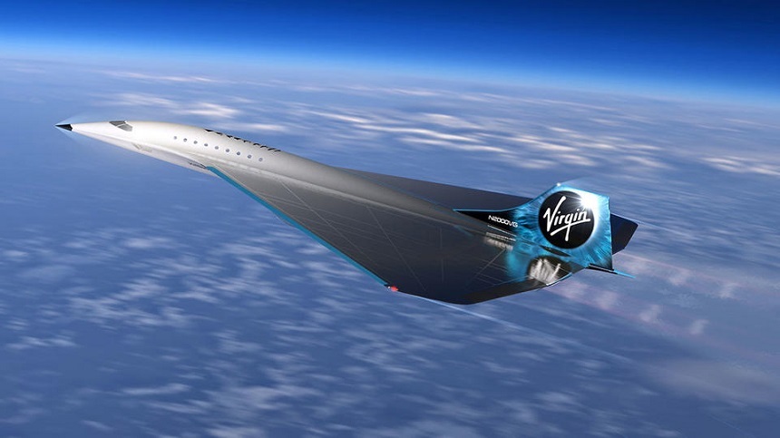 Virgin Galactic a semnat un acord cu Rolls-Royce pentru dezvoltarea unui avion pentru călătorii supersonice