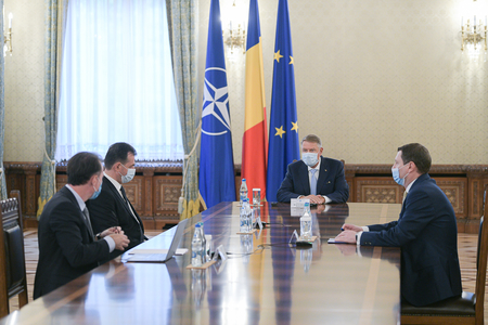 Iohannis: Premierul şi ministrul de Finanţe mi-au prezentat un prim draft al proiectului de rectificare bugetară. Când sunt gata datele, le vor prezenta public