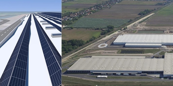 Grupul german E.ON a pus în funcţiune cel mai mare sistem fotovoltaic de pe acoperiş din Europa, de 12 MW, în sediul fabricii Audi din Győr, Ungaria