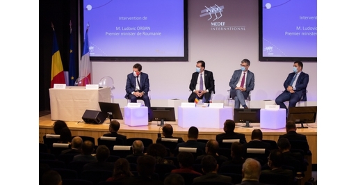 Orban le-a transmis reprezentanţilor mediului francez de afaceri că România este singura ţară din UE care a înregistrat o creştere a investiţiilor în primul semestru al acestui an