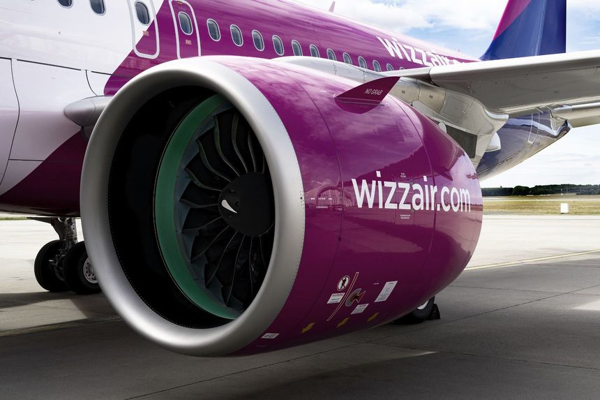 Wizz Air anunţă noi măsuri pentru a-şi reduce emisiile de carbon cu 33% până în 2030