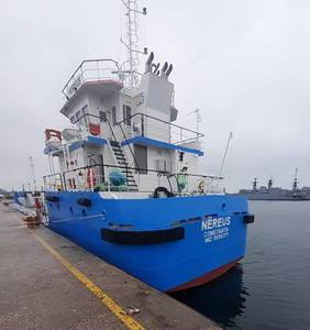 Noua navă tanc autopropulsată a Administraţiei Porturilor Maritime, în probe tehnice în Portul Constanţa