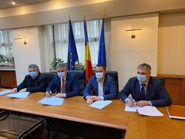 O staţie de metrou supraterană va fi construită între staţia de metrou Berceni şi Şoseaua de Centură, Ministerul Transporturilor a semnat contractul de 214,88 milioane lei