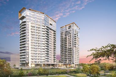 Dezvoltatorul One United Properties a primit autorizaţia de construire pentru două turnuri rezidenţiale de 77 de metri înălţime în zona de nord a Bucureştiului
