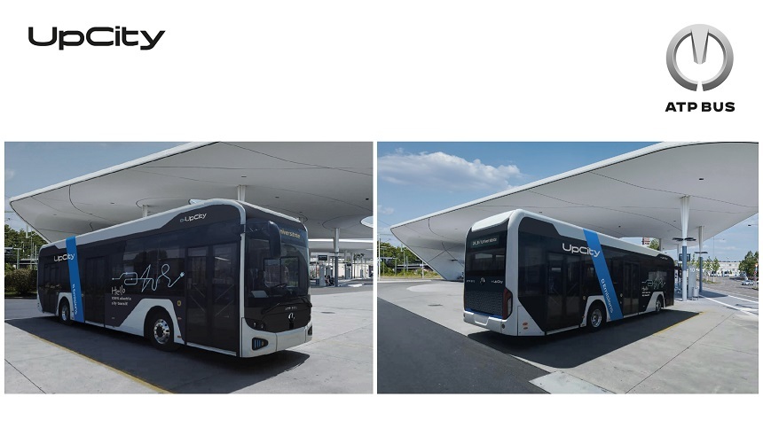 ATP Trucks Automobile anunţă că va realiza primul autobuz electric românesc, UpCity, al cărui prototip va prezentat în forma finală la începutul lunii mai - FOTO


