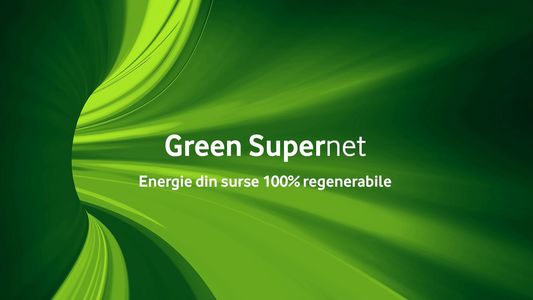 Vodafone România anunţă că reţeaua sa este 100% verde, fiind alimentată integral cu energie din surse regenerabile  