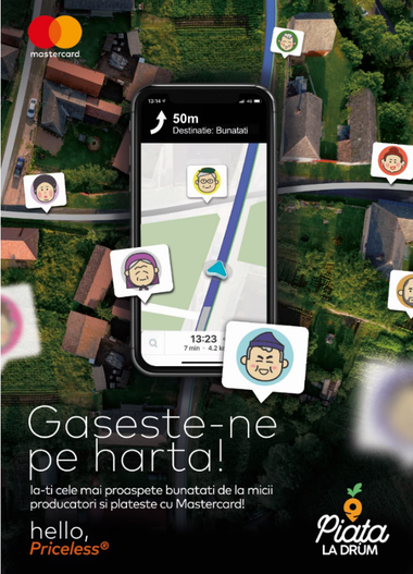 Mastercard şi Waze îi ajută pe micii producători care vând produse pe marginea drumului să-şi fiscalizeze activitatea 

