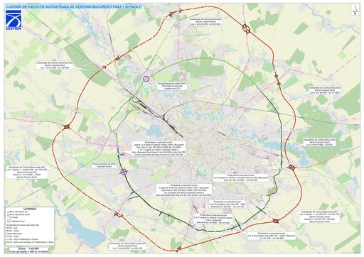 Ministrul Transporturilor: Vom semna curând contractul de construire a 17,5 km din Centura Bucureştiului, de la Dragomireşti până la Corbeanca, dacă nu vor fi iarăşi contestaţii
