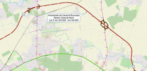 CNAIR a semnat contractul pentru proiectarea şi execuţia Lotului 2 din Centura Nord a Bucureştiului, de 19 km, contract de aproape 832 milioane lei fără TVA
 
