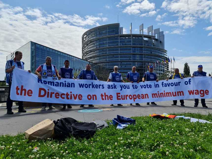 Delegaţia Română PSD din PE, întâlnire cu reprezentanţii Cartel ALFA la Strasbourg: Impunerea unui salariu minim european este o necesitate