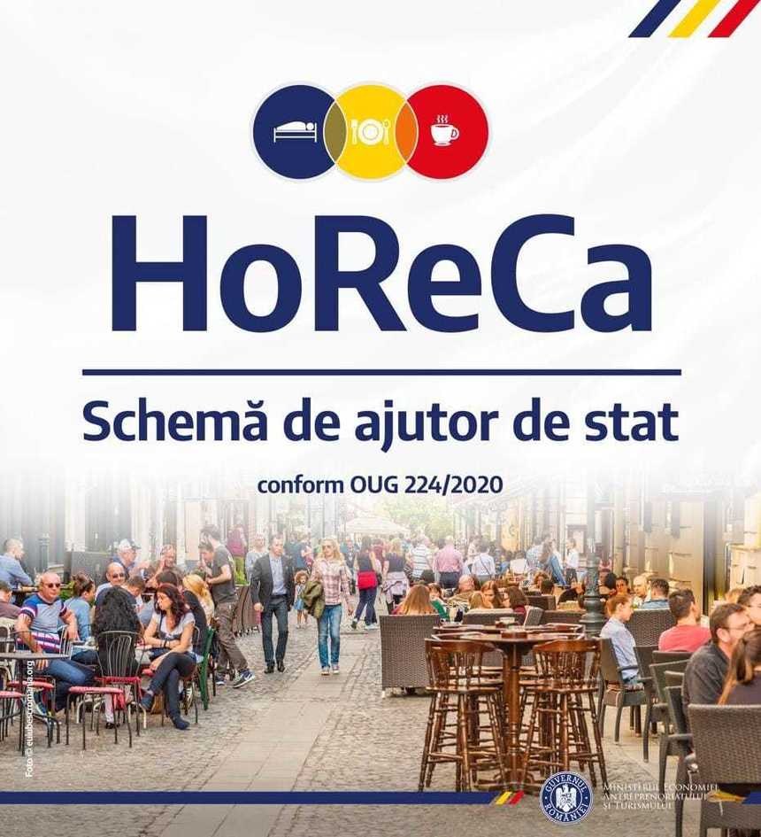 Peste 10.000 de firme au aplicat pentru schema de ajutor HoReCa