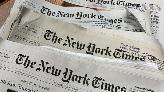 New York Times a obţinut rezultate peste aşteptări în trimestrul doi; acţiunile au urcat cu 12%