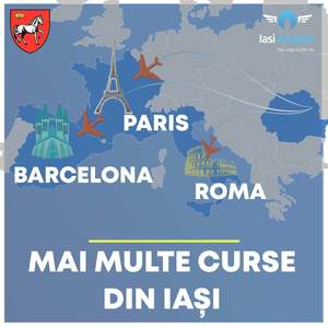 Costel Alexe: Blue Air va redeschide baza de la Iaşi şi va introduce noi curse directe către Paris, Barcelona, Roma şi alte oraşe europene / Dezvoltarea aeroportului înseamnă dinamism cultural, medical, turistic, social şi economic pentru Iaşi

