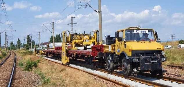 CFR anunţă că au început lucrările, pentru viteza de 120 km/h, pe tronsonul feroviar Buzău – Făurei / Timpul de parcurgere a tronsonului va fi redus cu 20 de minute