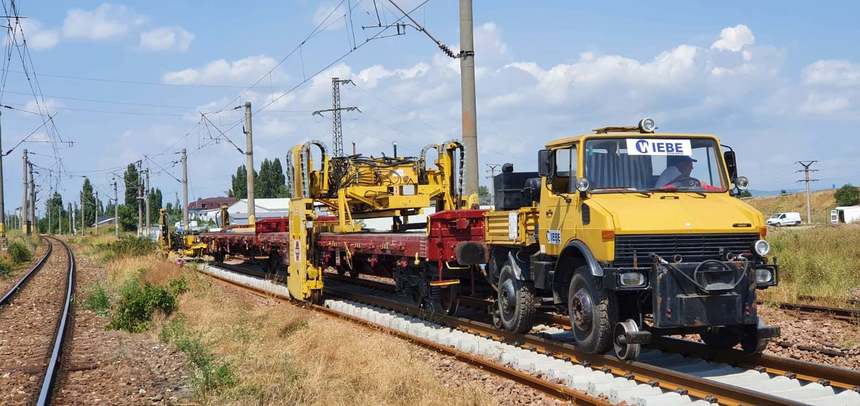 CFR anunţă că au început lucrările, pentru viteza de 120 km/h, pe tronsonul feroviar Buzău – Făurei / Timpul de parcurgere a tronsonului va fi redus cu 20 de minute