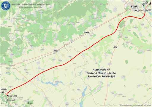Cătălin Drulă anunţă că 39 de oferte au fost depuse pentru A7 Ploieşti-Buzău 