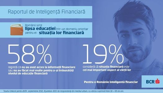 STUDIU: Doar 1 din 4 români se declară mulţumit de situaţia financiară. Jumătate dintre români preferă să ceară sfaturi financiare de la familie şi prieteni, în timp ce doar un sfert apelează la un expert bancar sau un specialist în finanţe