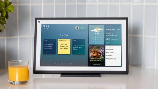 Amazon a anunţat Echo Show 15, un ecran smart de montat pe perete
