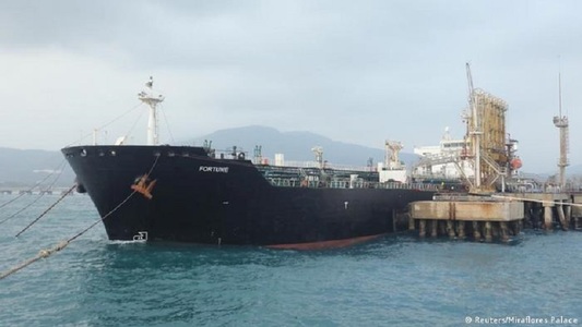 Un super tanc petrolier iranian a plecat din Venezuela încărcat cu 2 milioane de barili de petrol greu