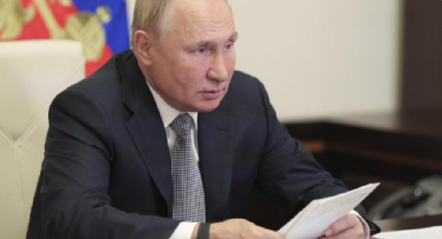 Putin: Criza europeană a gazelor poate afecta Rusia, dacă preţurile mari vor alimenta inflaţia