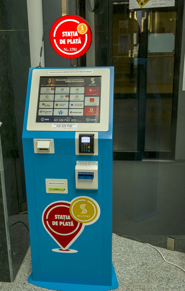 Taxele şi impozitele la Galaţi vor putea fi plătite, din 1 noiembrie, prin intermediul staţiilor SelfPay / Primăria va suporta comisioanele 

 