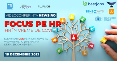 Videoconferinţa News.ro “HR în vreme de Covid” - Ministrul Muncii: Discuţiile cu sindicatele să fie reale şi oneste / Ce au declarat reprezentanţii Philip Morris România, Senso Days, Best Jobs, Fan Courier, Renault Group, Continental şi Accace - VIDEO