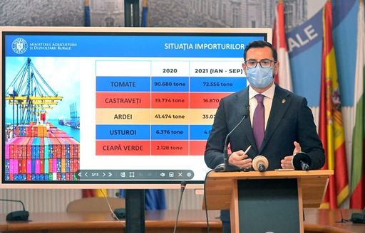 Ministrul Agriculturii: Încurajez cetăţenii români să consume produse româneşti şi fermierii să producă mai mult pentru piaţa internă