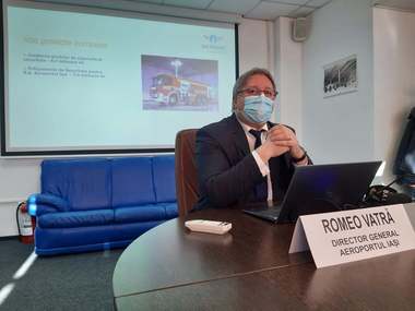 Aeroportul din Iaşi a înregistrat în 2021 un trafic cu 37 la sută mai mare decât în anul anterior / Directorul Romeo Vatră: Sperăm ca valul cinci să nu fie atât de restrictiv şi să depăşim 800.000 de pasageri în 2022 