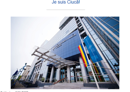 Camera de Comerţ şi Industrie a României reacţionează la acuzaţiile de plagiat la adresa premierului: Je suis Ciucă!