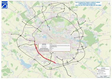 CNAIR a desemnat câştigătorul contractului pentru proiectarea şi execuţia lucrărilor de lărgire la 4 benzi a unui sector din Centura Bucureşti Sud cuprins între A1 şi DN5 / Grindeanu: Un proiect important pentru Bucureşti intră în linie dreptă 