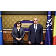 Premierul Nicolae Ciucă a discutat cu Adina Vălean, comisarul european pentru transporturi despre infrastructura de transport din România şi impactul crizei din Ucraina