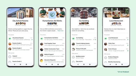 WhatsApp va organiza grupurile de discuţii în comunităţi