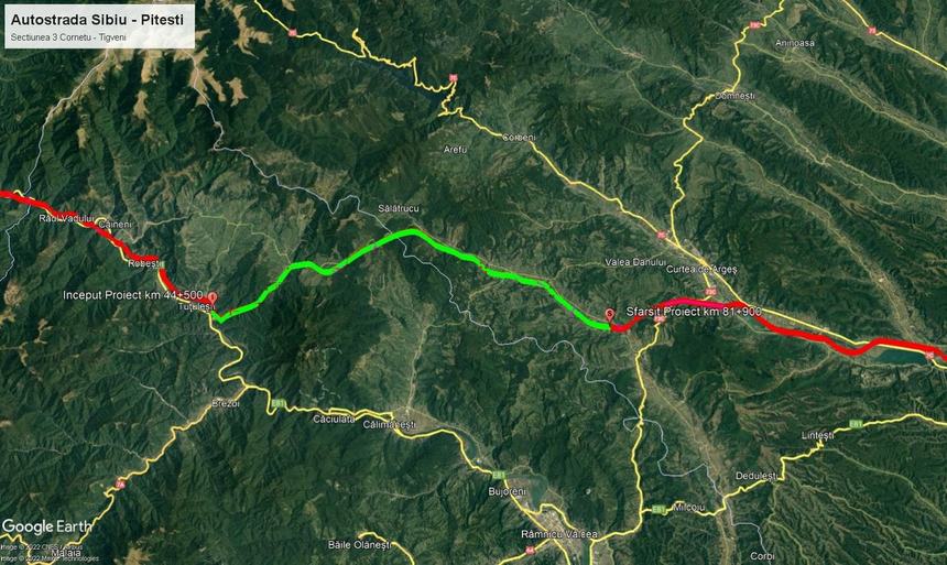 Grindeanu: A fost desemnat câştigătorul pentru proiectarea şi execuţia secţiunii 3 din Autostrada Sibiu-Piteşti! Lucrările trebuie să fie finalizate în 4 ani şi 9 luni de la data semnării contractului