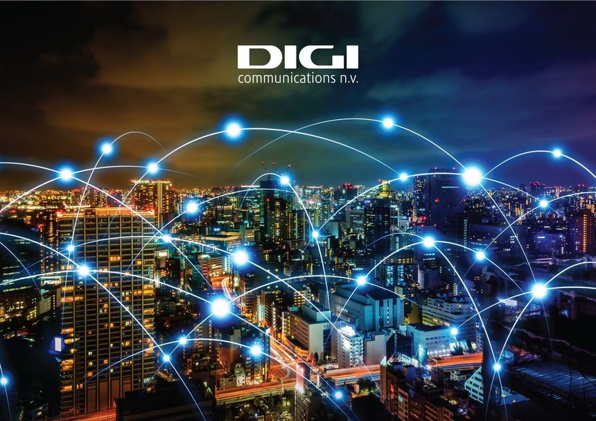 Digi Communications a realizat în primul trimestru venituri de 360,6 milioane euro, în creştere cu 21%, iar profitul net a urcat cu 16%, la 27 milioane euro