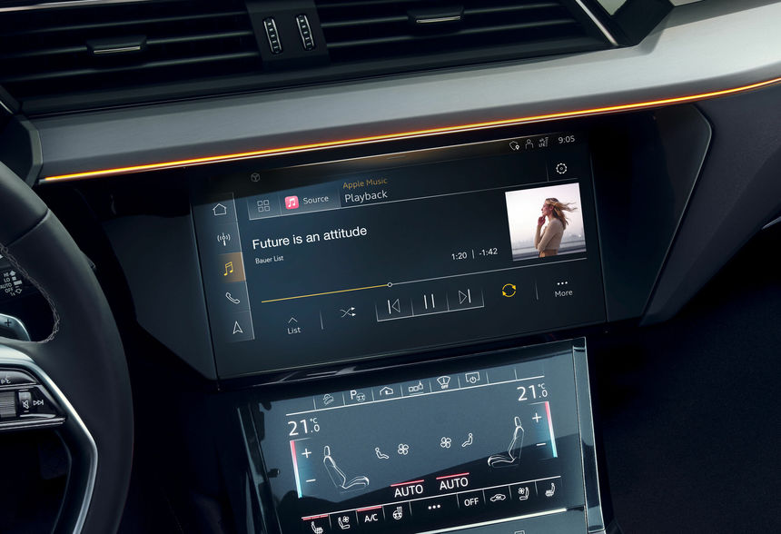 Audi integrează Apple Music pe maşinile sale