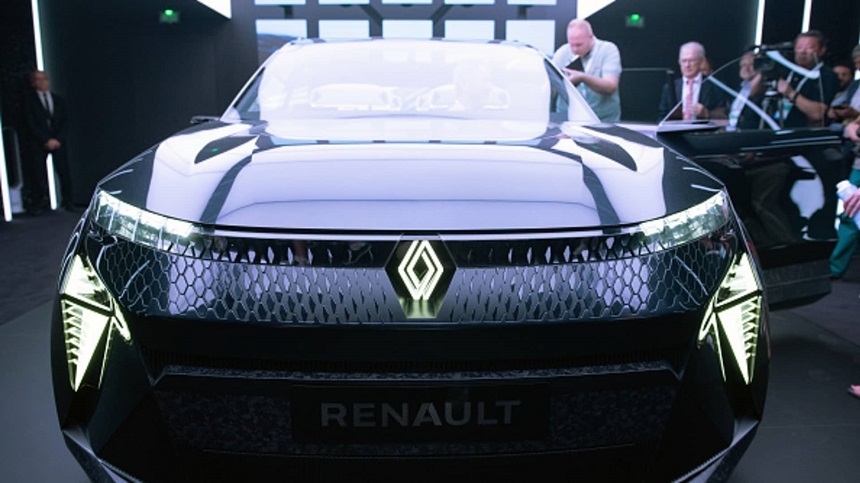 Renault a prezentat un automobil hibrid concept, care funcţionează electric şi cu hidrogen