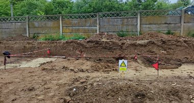 Muniţie, descoperită pe şantierul Centurii Bucureşti, între DN 2 şi A 2 / Lucrările, întârziate din cauze multiple - FOTO